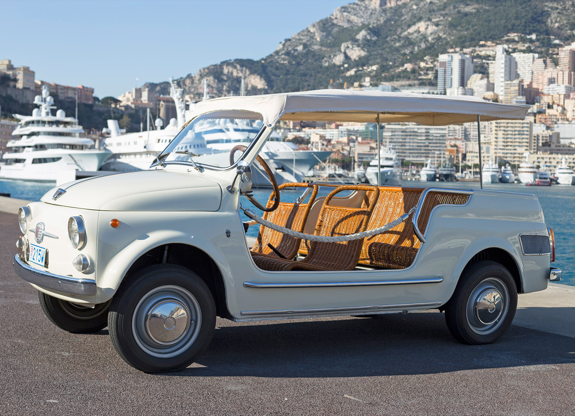 Monaco Legend Motors Fiat 500, Giardiniera Ghia Jolly, 1965